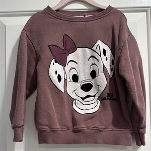 Disney 101 Dalmatians Purple Kids Sweater